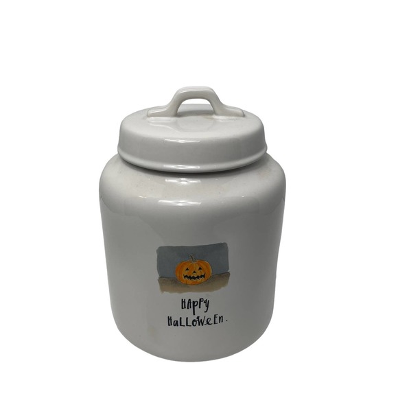 Rae Dunn Happy Halloween Canister NEW - Picture 8 of 8